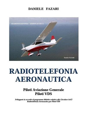 cover image of Radiotelefonia Aeronautica Piloti VDS